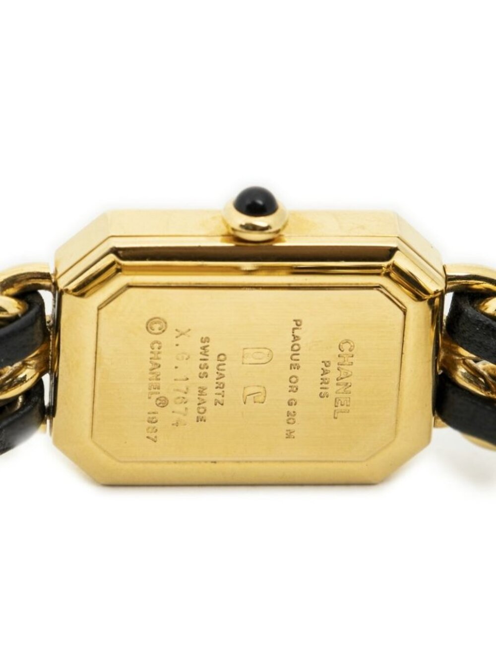 Chanel Premiere Gold Black Plated Bracelet - Picture 5 of 6